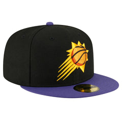 New Era - Phoenix Suns 2-Tone 59FIFTY Fitted Hat - Black/Purple