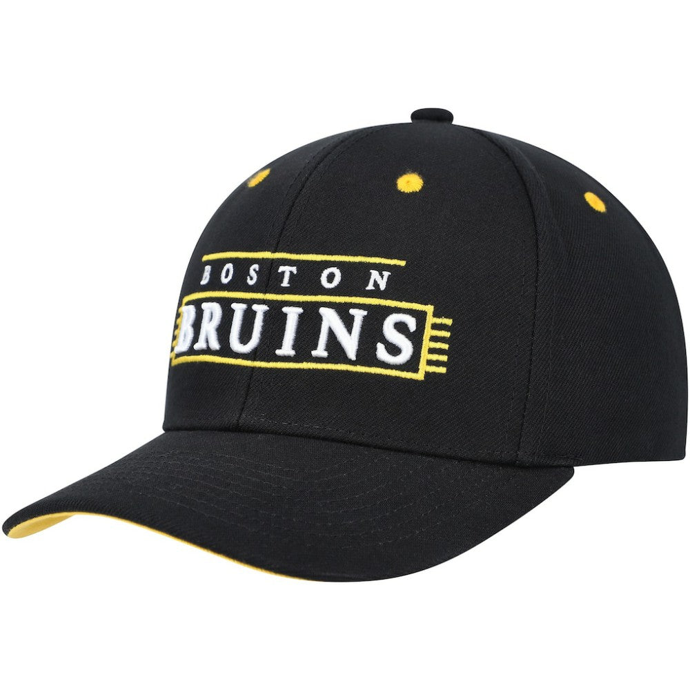 Boston Bruins Mitchell & Ness LOFI Pro Snapback Hat Black