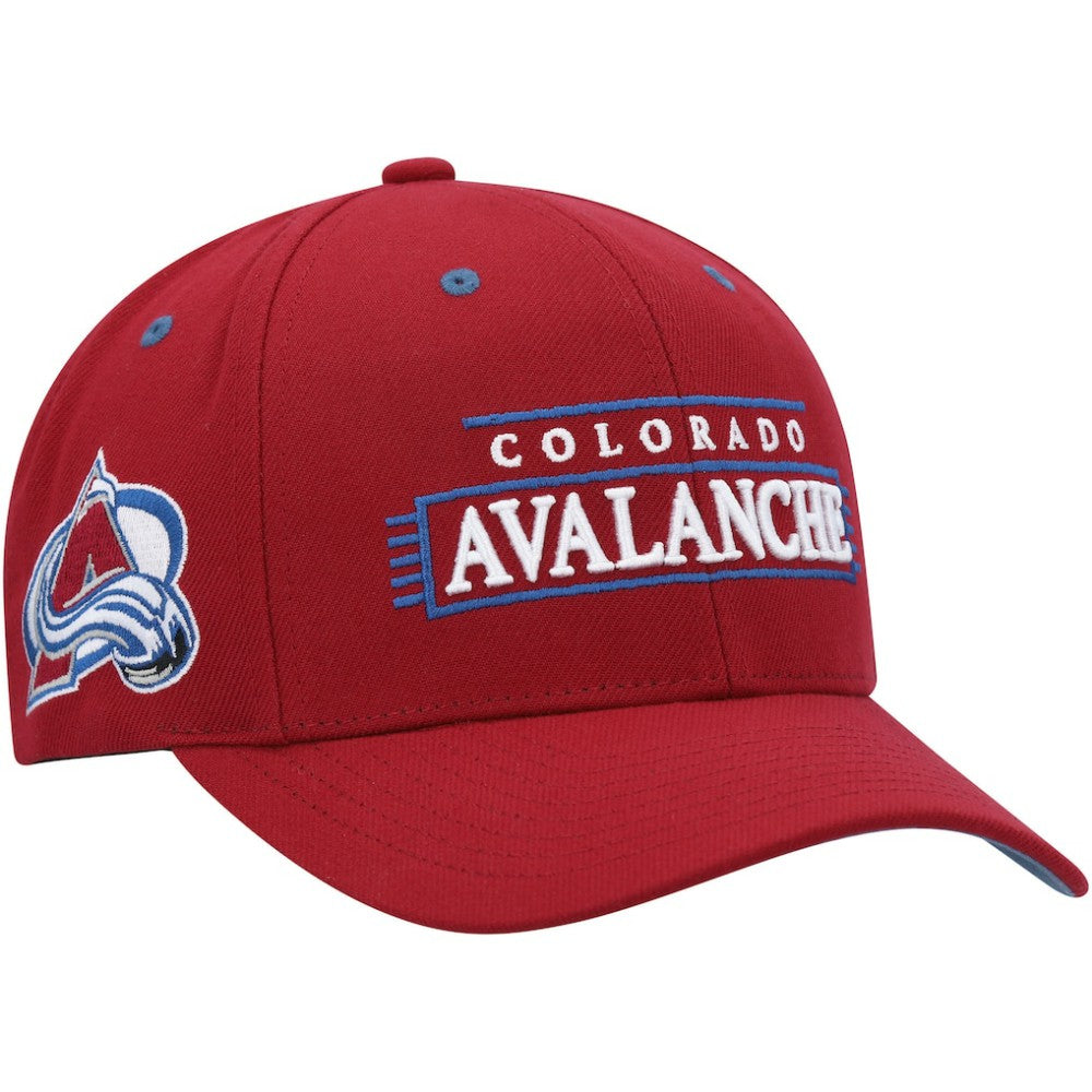 Colorado Avalanche - Mitchell & Ness LOFI Pro Snapback Hat Burgundy