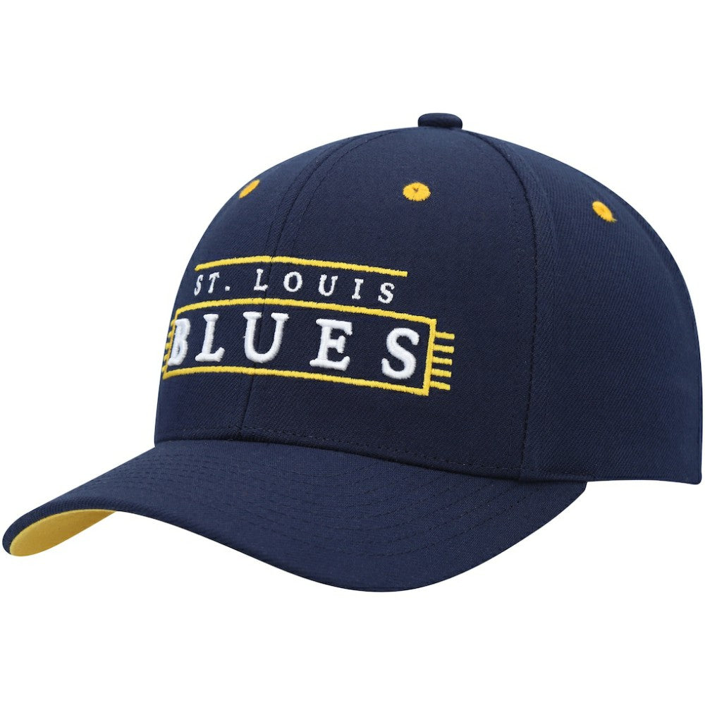 St. Louis Blues - Mitchell & Ness LOFI Pro Snapback Hat Navy