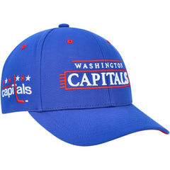 Washington Capitals Mitchell & Ness LOFI Pro Snapback Hat Blue
