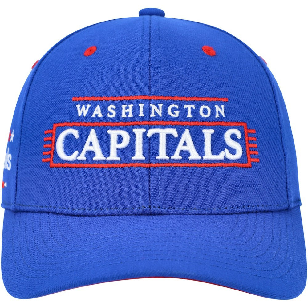 Washington Capitals Mitchell & Ness LOFI Pro Snapback Hat Blue