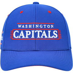 Washington Capitals Mitchell & Ness LOFI Pro Snapback Hat Blue