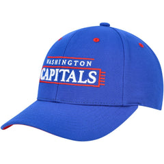 Washington Capitals Mitchell & Ness LOFI Pro Snapback Hat Blue