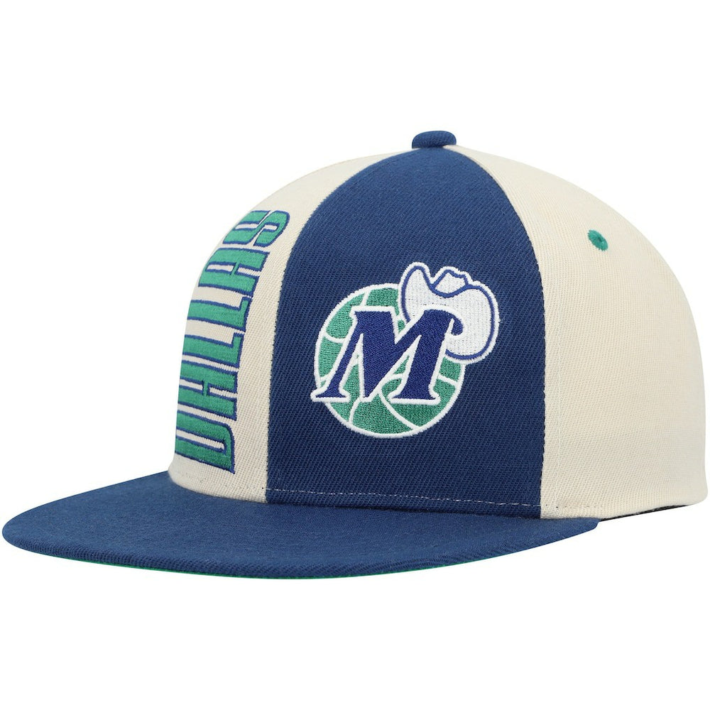Mitchell & Ness - Dallas Mavericks Hardwood Classics Pop Snapback Hat - Cream