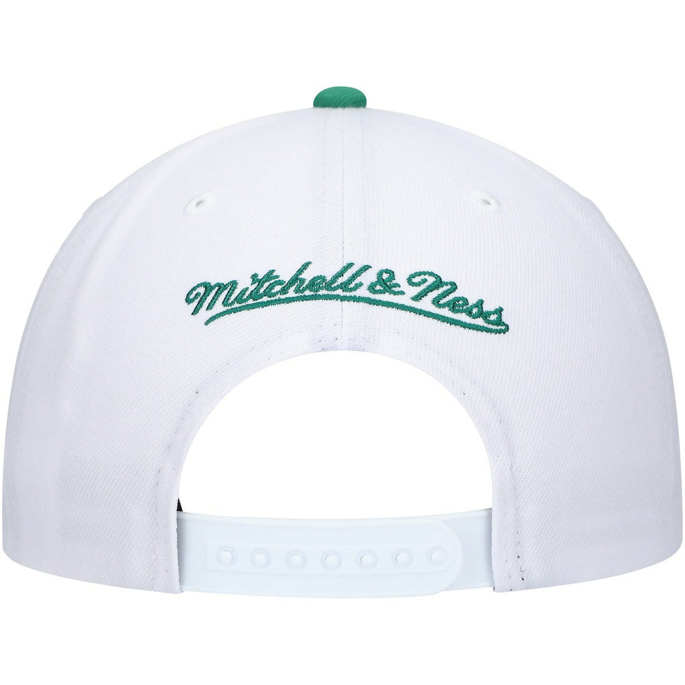 Mitchell & Ness - Boston Celtics Hardwood Classics Core 2-Tone 2.0 Pro Snapback Hat - White/Green