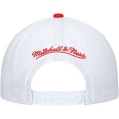 Mitchell & Ness - Chicago Bulls Hardwood Classics Core 2-Tone 2.0 Pro Snapback Hat - White/Red