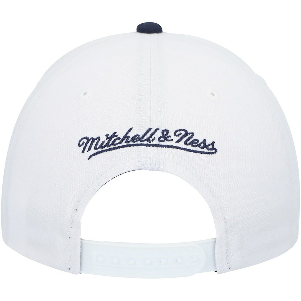 Mitchell & Ness - Dallas Mavericks Hardwood Classics Core 2-Tone 2.0 Pro Snapback Hat - White/Navy