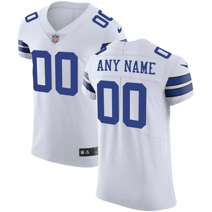 Dallas Cowboys Vapor Untouchable Custom Elite Jersey - White | NFL Jerseys