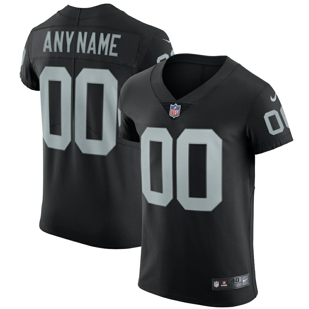 Las Vegas Raiders Vapor Untouchable Custom Elite Jersey Black - Nike