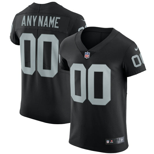 Las Vegas Raiders Vapor Untouchable Custom Elite Jersey - Black | NFL Jerseys