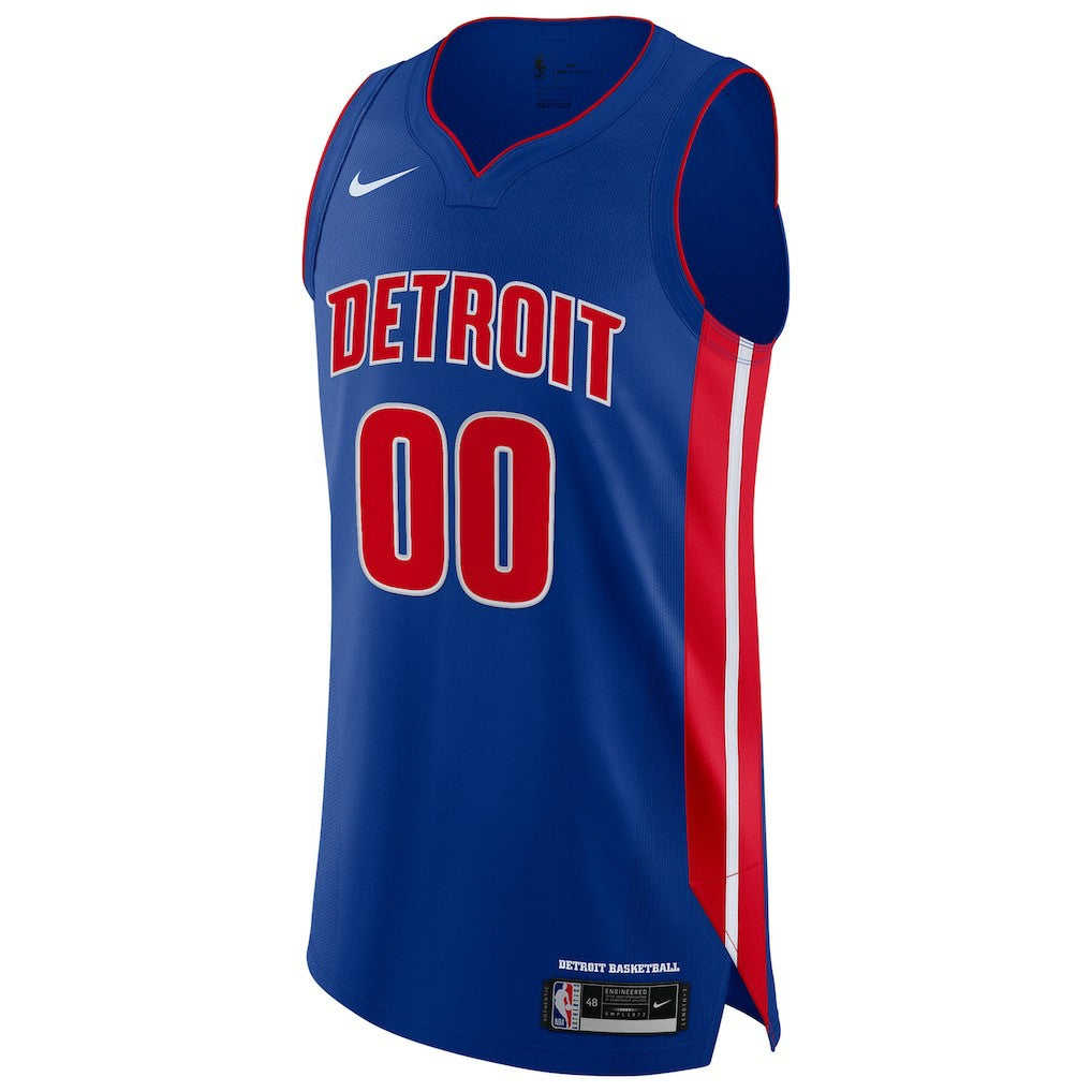 Nike - Detroit Pistons Authentic Custom Jersey Blue - Icon Edition
