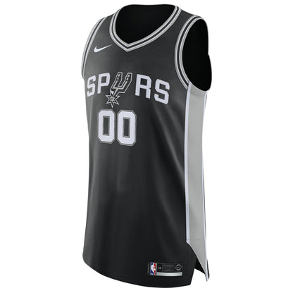 San Antonio Spurs Authentic Custom Jersey Black - Icon Edition | NBA Jerseys