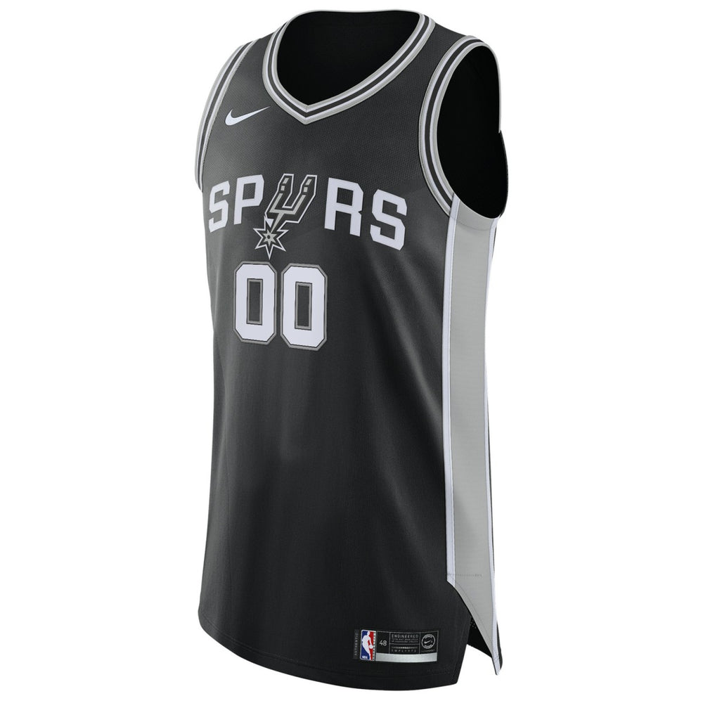Nike - San Antonio Spurs Authentic Custom Jersey Black - Icon Edition