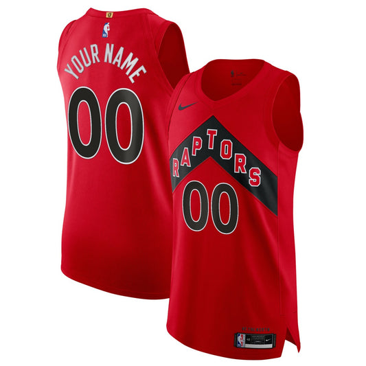 Toronto Raptors 2020/21 Authentic Custom Jersey Red - Icon Edition | NBA Jerseys