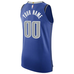 Nike - Dallas Mavericks 2020/21 Authentic Custom Jersey Royal - Icon Edition