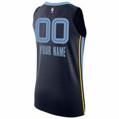 Nike - Memphis Grizzlies 2020/21 Authentic Custom Jersey Navy - Icon Edition