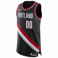 Nike - Portland Trail Blazers 2020/21 Authentic Custom Jersey Black - Icon Edition