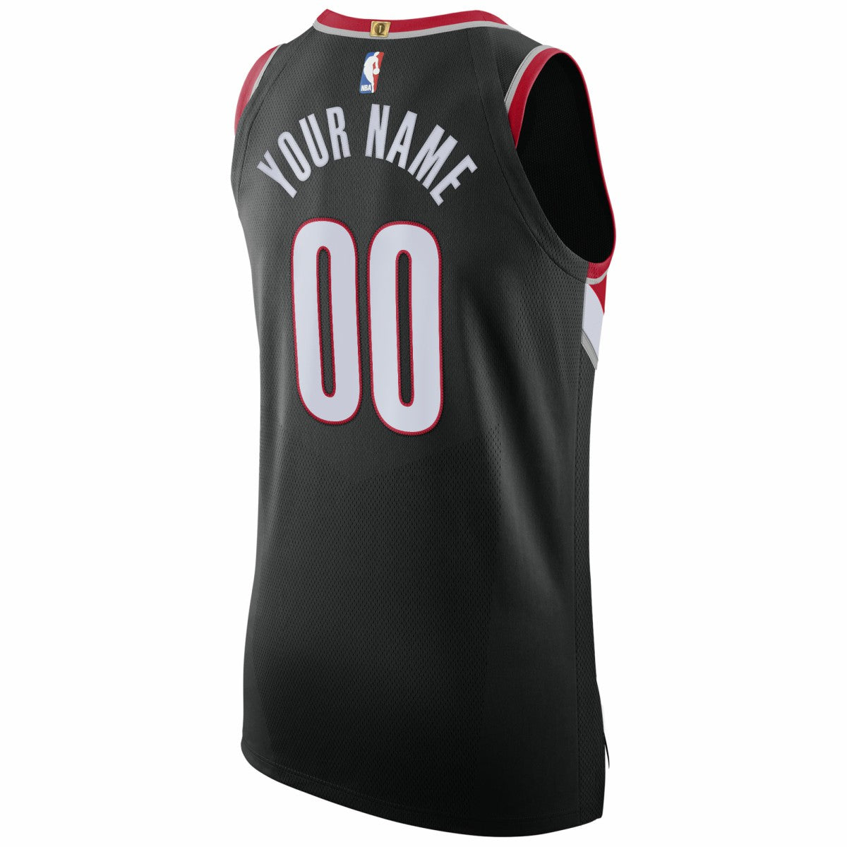 Nike - Portland Trail Blazers 2020/21 Authentic Custom Jersey Black - Icon Edition