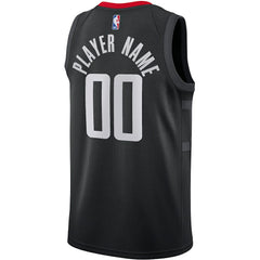 NBA - Houston Rockets Jordan Brand Swingman Custom Jersey - Statement Edition - Black