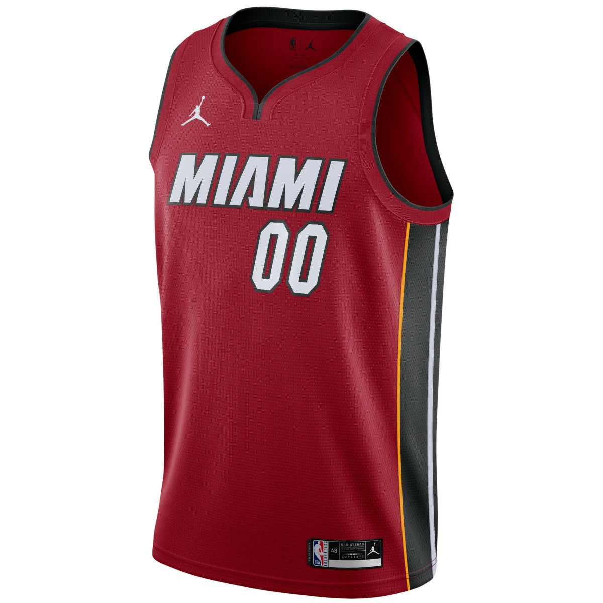 Miami Heat Jordan Brand Swingman Custom Jersey - Statement Edition - Red cheap | NBA Jerseys