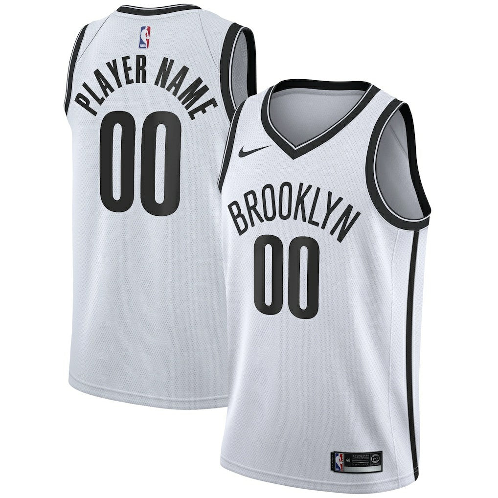 Nike - Brooklyn Nets 2020/21 Swingman Custom Jersey - Association Edition - White