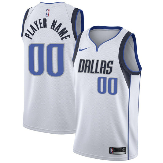 Dallas Mavericks 2020/21 Swingman Custom Jersey sale - Association Editi- White | NBA Jerseys