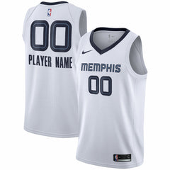 Nike - Memphis Grizzlies 2020/21 Swingman Custom Jersey - Association Edition - White