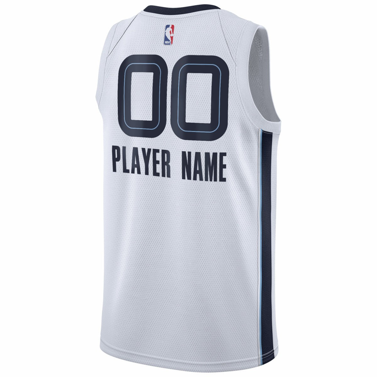 Nike - Memphis Grizzlies 2020/21 Swingman Custom Jersey - Association Edition - White
