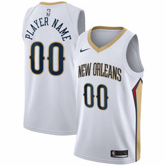 Nike - New Orleans Pelicans 2020/21 Swingman Custom Jersey - Association Edition - White
