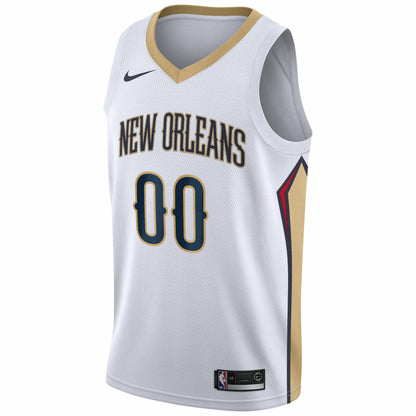 New Orleans Pelicans 2020/21 Swingman Custom Jersey - Association Edition - White | NBA Jerseys