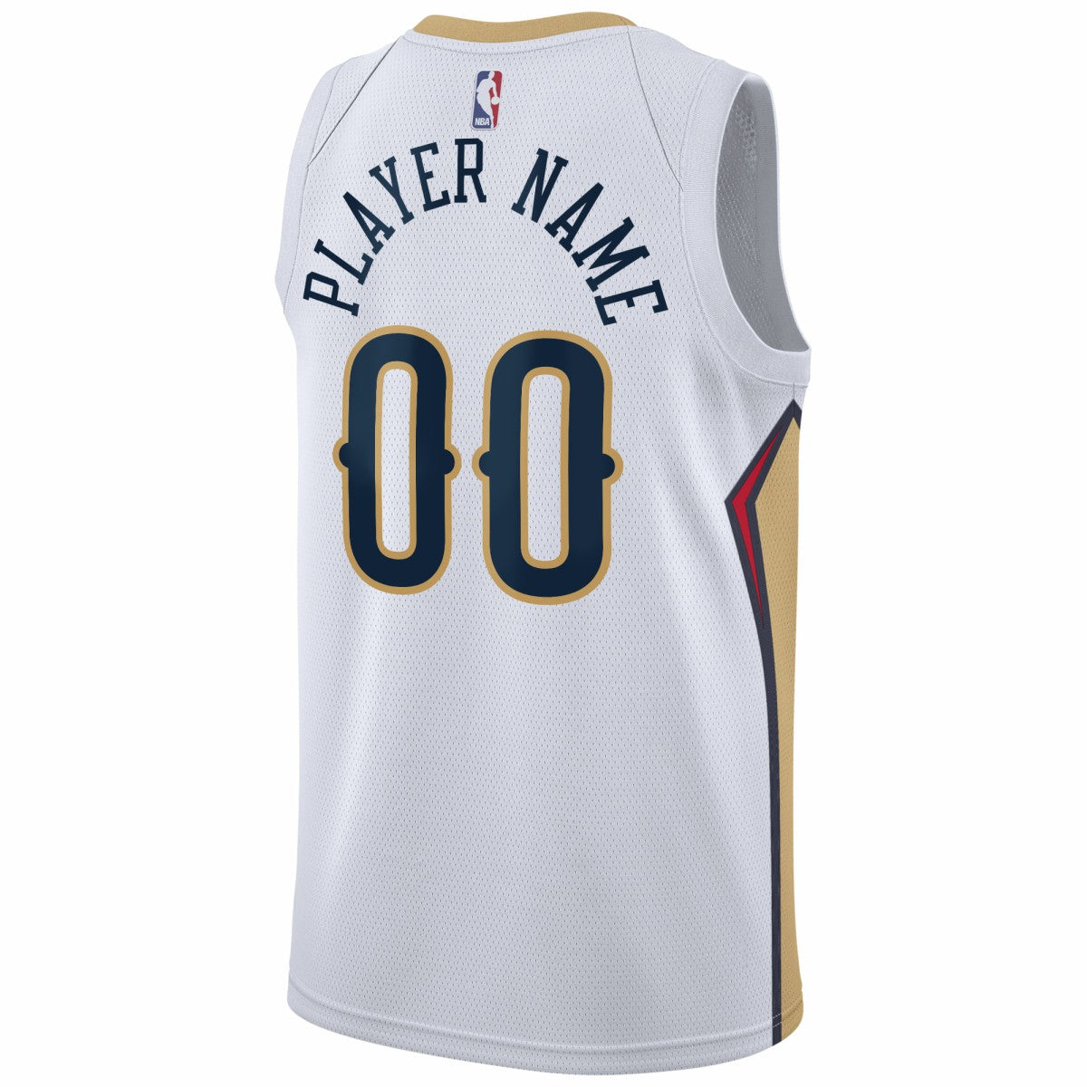 New Orleans Pelicans 2020/21 Swingman Custom Jersey - Association Edition - White | NBA Jerseys