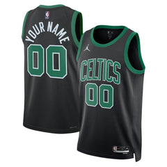 NBA - Boston Celtics Jordan Brand Unisex 2022/23 Swingman Custom Jersey - Statement Edition - Black