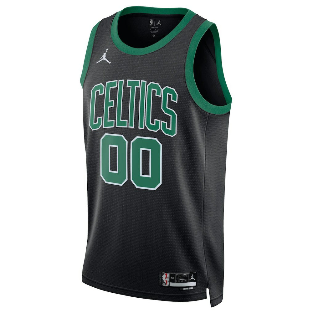 NBA - Boston Celtics Jordan Brand Unisex 2022/23 Swingman Custom Jersey - Statement Edition - Black