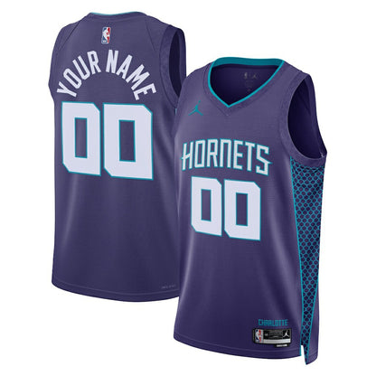 Charlotte Hornets Jordan Brand Unisex 2022/23 Swingman Custom Jersey - Statement Edition - Teal outlet | NBA Jerseys