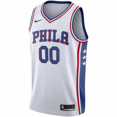 Nike - Philadelphia 76ers 2020/21 Swingman Custom Jersey - Association Edition - White
