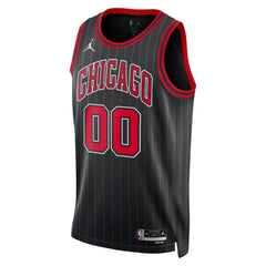 NBA - Chicago Bulls Jordan Brand Unisex 2022/23 Swingman Custom Jersey - Statement Editi- Black
