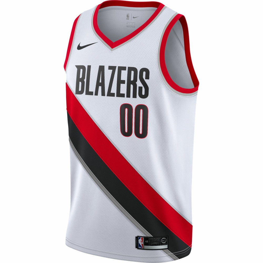 Nike - Portland Trail Blazers 2020/21 Swingman Custom Jersey - Association Edition - White
