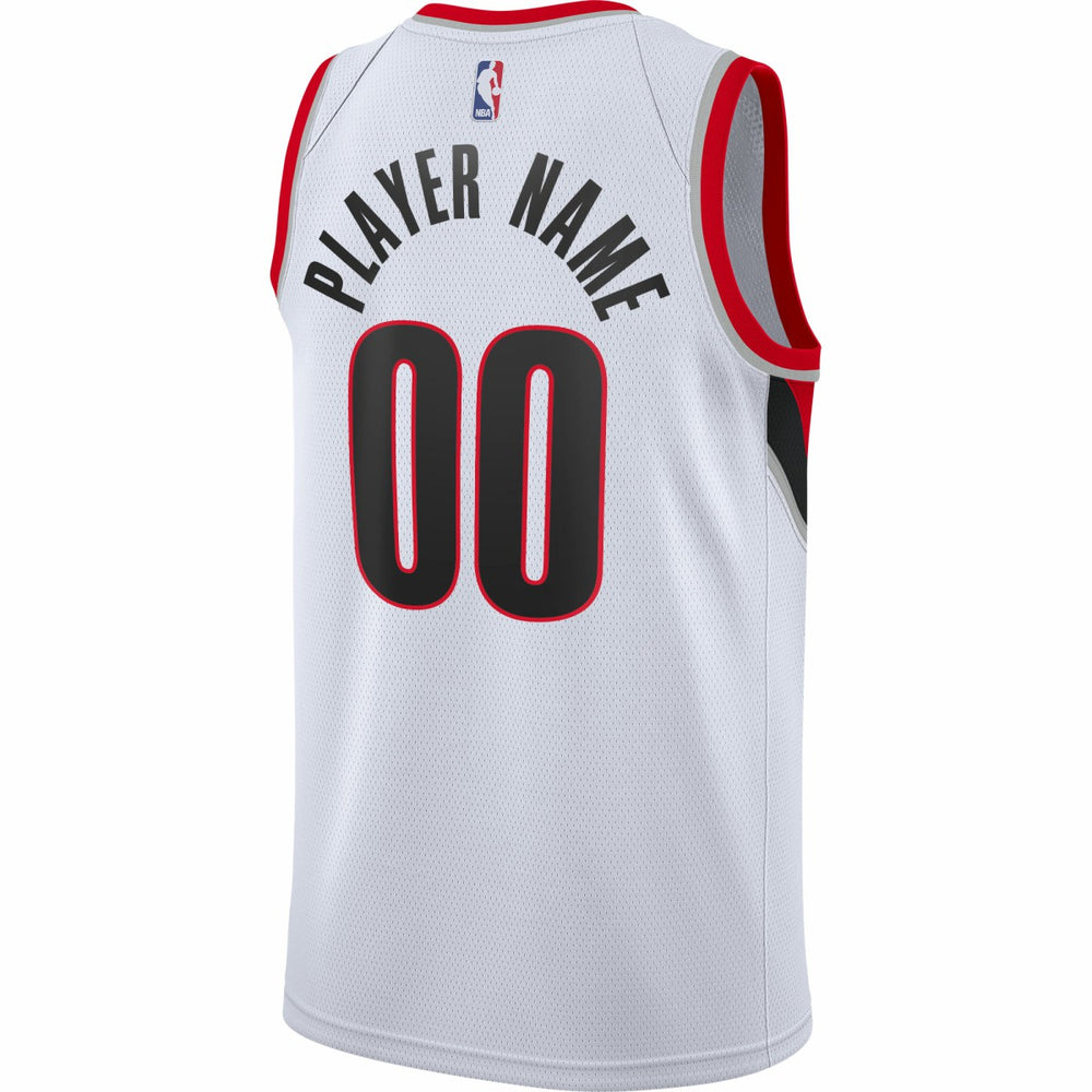Nike - Portland Trail Blazers 2020/21 Swingman Custom Jersey - Association Edition - White
