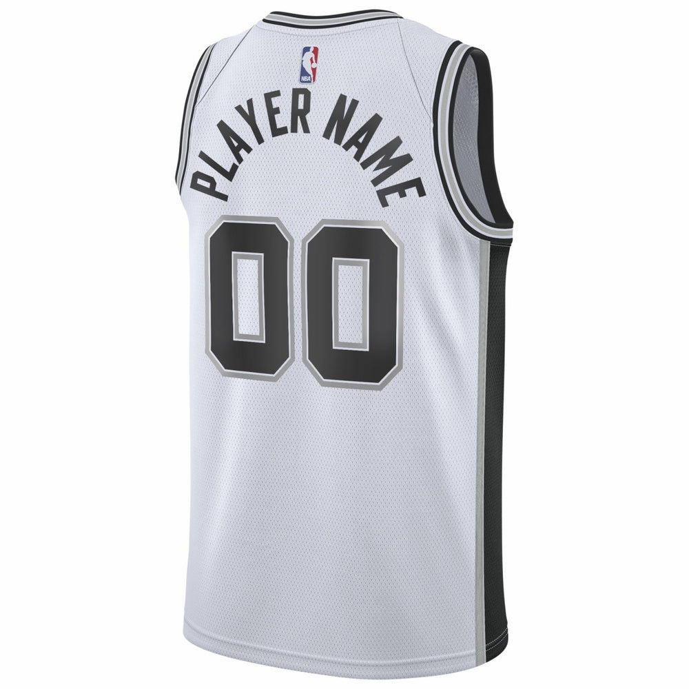 Nike - San Antonio Spurs 2020/21 Swingman Custom Jersey - Association Edition - White
