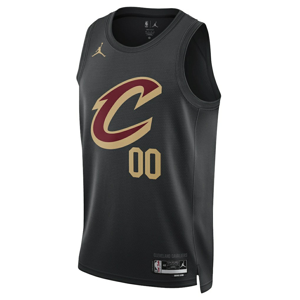 NBA - Cleveland Cavaliers Jordan Brand Unisex 2022/23 Swingman Custom Jersey - Statement Editi- Black