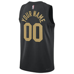 NBA - Cleveland Cavaliers Jordan Brand Unisex 2022/23 Swingman Custom Jersey - Statement Editi- Black