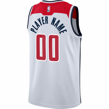 Washington Wizards 2020/21 Swingman Custom Jersey - Association Edition - White | NBA Jerseys