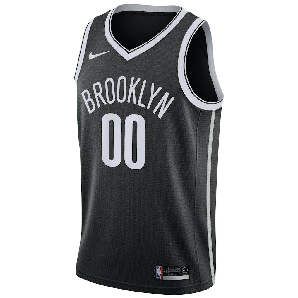 Nike - Brooklyn Nets 2020/21 Swingman Custom Jersey - Icon Edition - Black