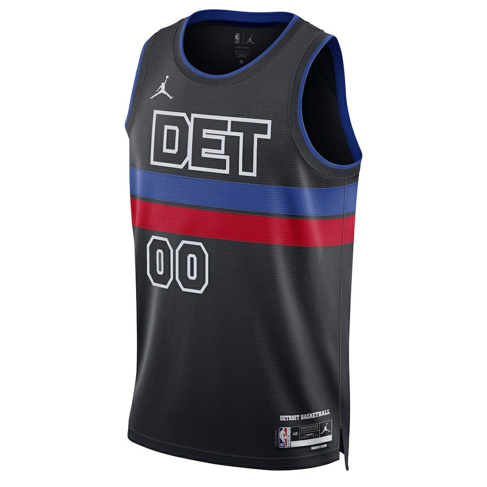 NBA - Detroit Pistons Jordan Brand Unisex 2022/23 Swingman Custom Jersey - Statement Editi- Blue