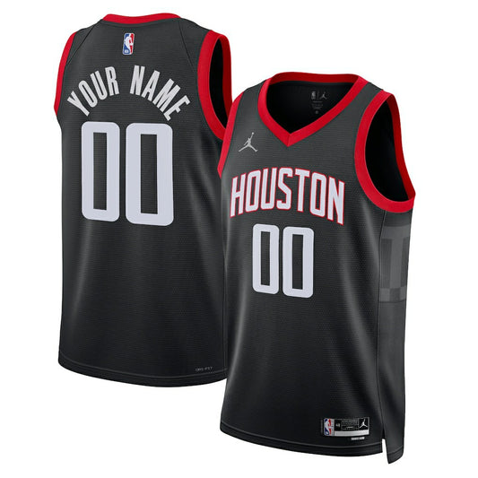 Houston Rockets Jordan Brand Unisex 2022/23 Swingman Custom Jersey - Statement Edition - Black outlet | NBA Jerseys