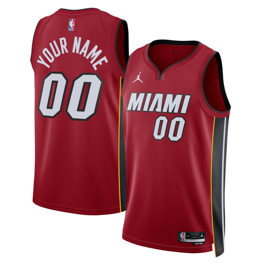 Miami Heat Jordan Brand Unisex 2022/23 Swingman Custom Jersey - Statement Edition - Red sale | NBA Jerseys