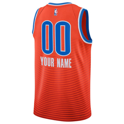 Oklahoma City Thunder Jordan Brand Unisex 2022/23 Swingman Custom Jersey - Statement Edition - Orange discount | NBA Jerseys
