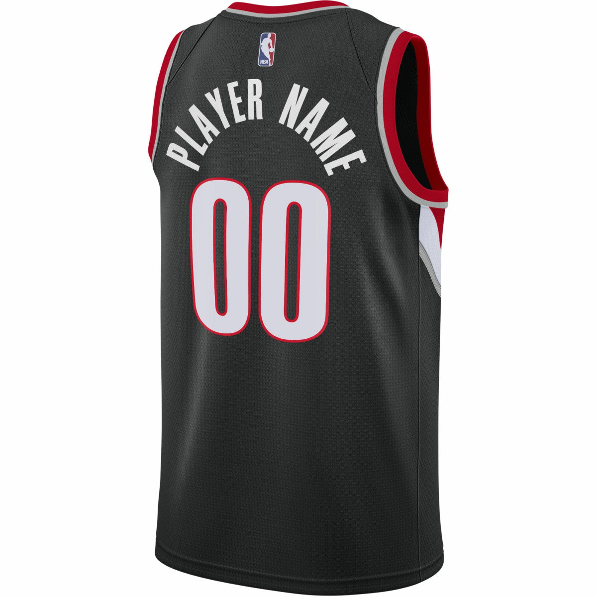 Portland Trail Blazers 2020/21 Swingman Custom Jersey - Icon Edition - Black | NBA Jerseys