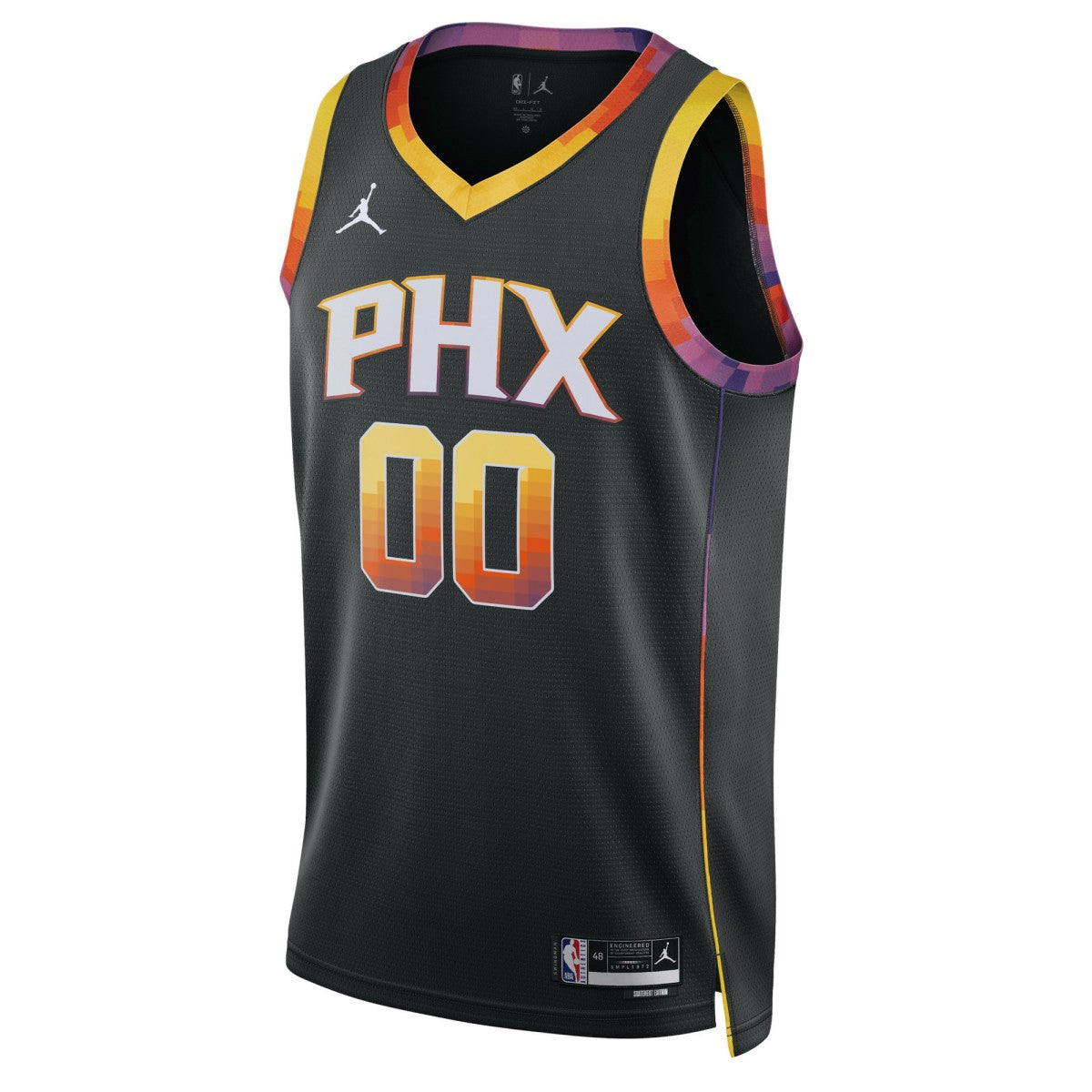 NBA - Phoenix Suns Jordan Brand Unisex 2022/23 Swingman Custom Jersey - Statement Edition - Black